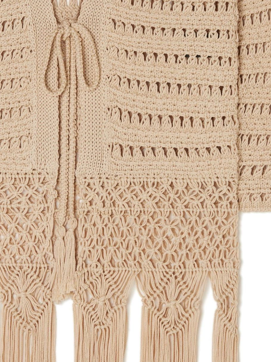 Cheap India Letter Alanui Love to Women crochet cardigan 0819